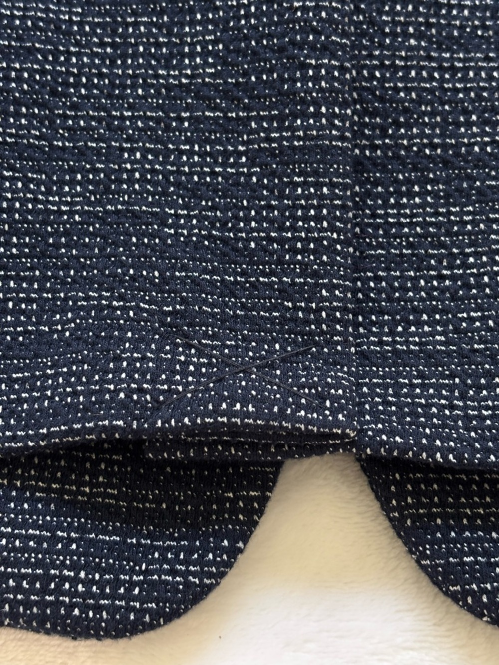 DKNY Essentials Long Sleeve Navy & White Single Button Fitted Blazer--NWT--16 - Picture 10 of 15